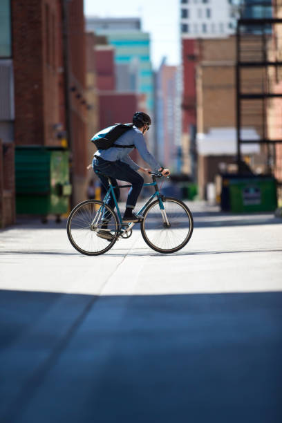istock Big City Bicycle Commuter 1295651463