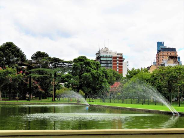 istock Public park in Recoleta district in Buenos Aires. Argentina. 1295659380
