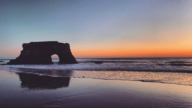 Natural Bridges Beach in Santa Cruz, CA