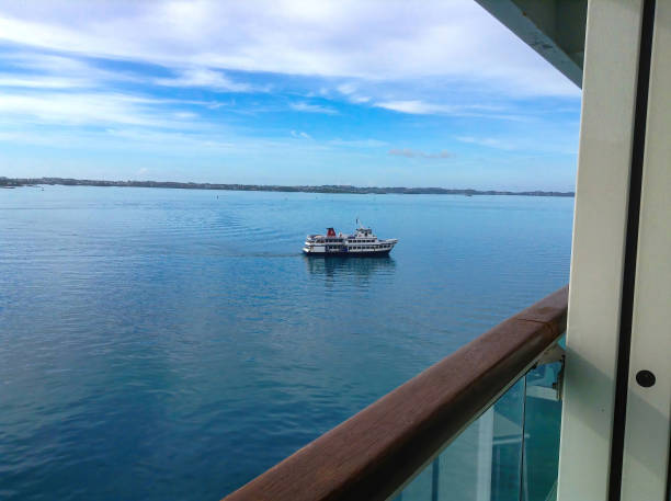 istock tug boat from cruise ship 1295666350