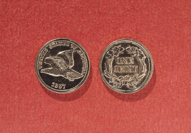 istock 1 cent coin, United States 1295672463
