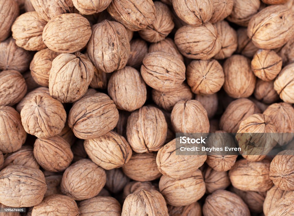 Walnut background Walnut, Nutshell, Healthy Lifestyle, Healthy Eating, Backgrounds Pecan Stock Photo