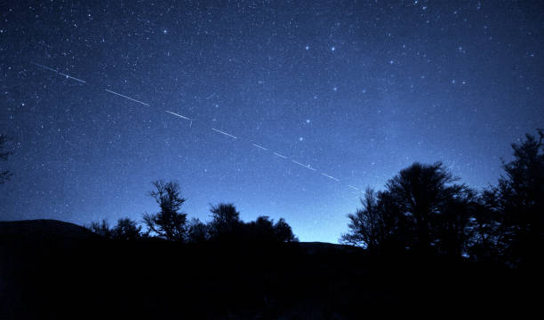 istock Many newest satellites in orbit 1295675508