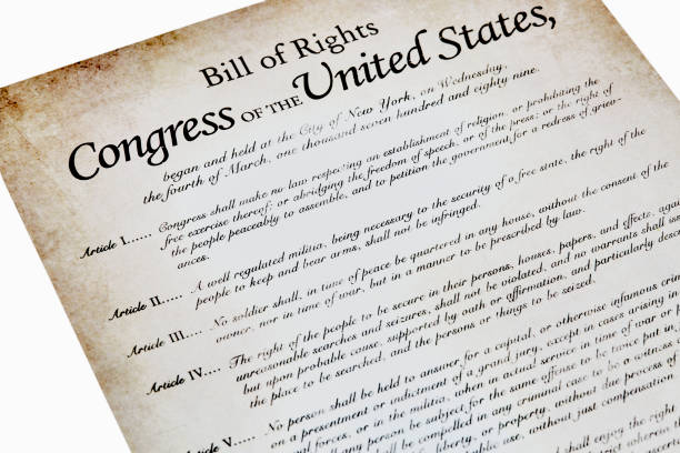 istock Bill of Rights amendments 1295680080
