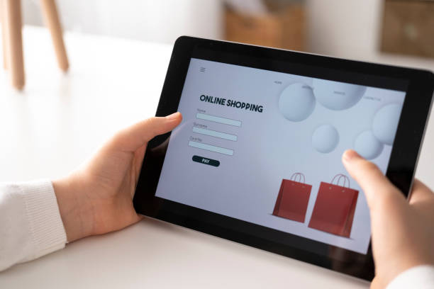 istock Online payment and shopping 1295680562