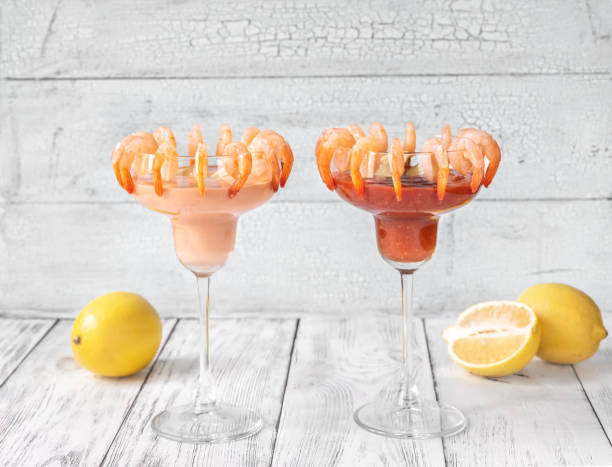 istock Shrimp and prawn cocktails 1295685216