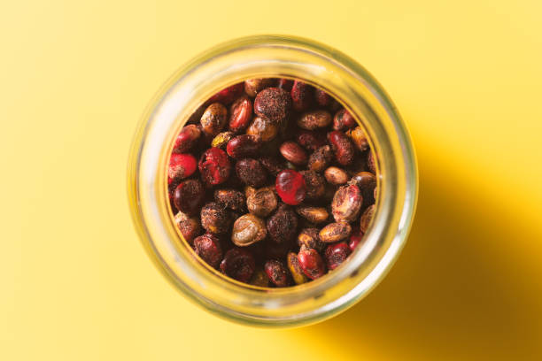 istock Sumac fruits in glass jar 1295688147