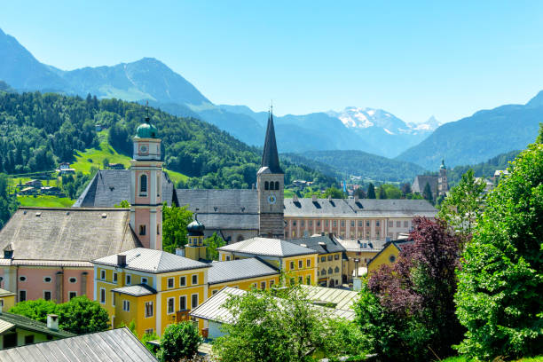 istock Berchtesgaden landscape and Watzmann mountain 1295688255