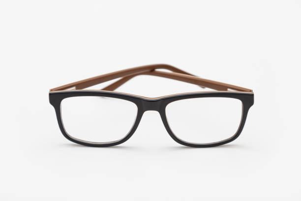 istock A pair of eyeglasses on a white background 1295692919
