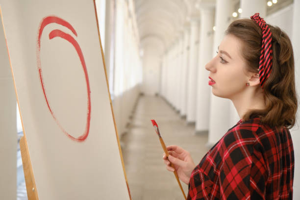 istock young woman artist 1295693578