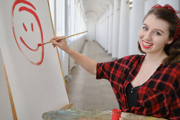 istock young woman artist 1295693589