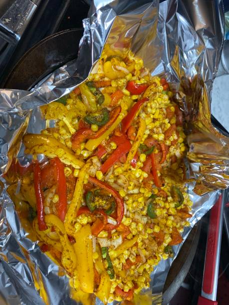 istock Grilled vegetables for tacos 1295699369