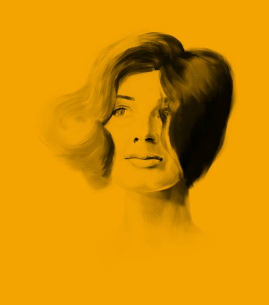 istock Picturesque woman portrait close up 1295701473