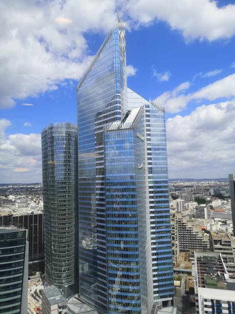 istock Aerial view of La Defense district, Paris 1295705855