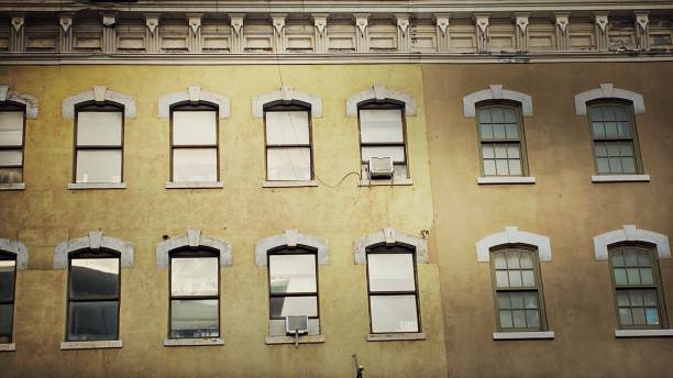 istock Outside Federal Style Building Facade 1295718763