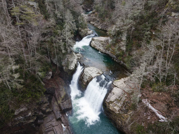 istock Twisting Falls in the Cherokee National Forest 1295722295