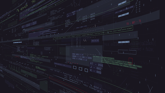 Digital Binary Programming Code Coding Technology Networks And Data ...