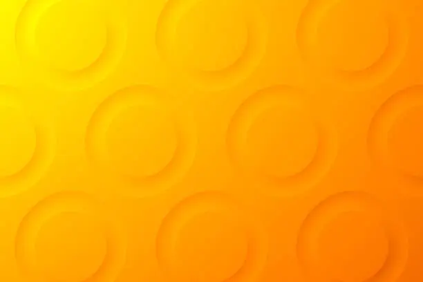 Vector illustration of Abstract orange background - Geometric texture