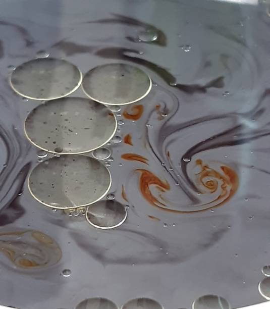istock Unique abstract macro photo on gray background 1295747228