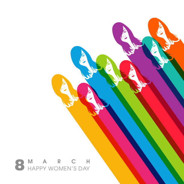 istock Illustration of International women's day,eighth of march. 1295757716