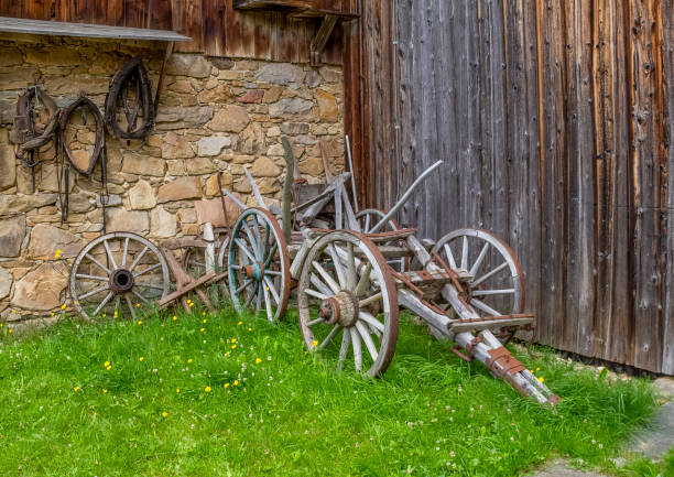 istock historic agricultural equipment 1295765598
