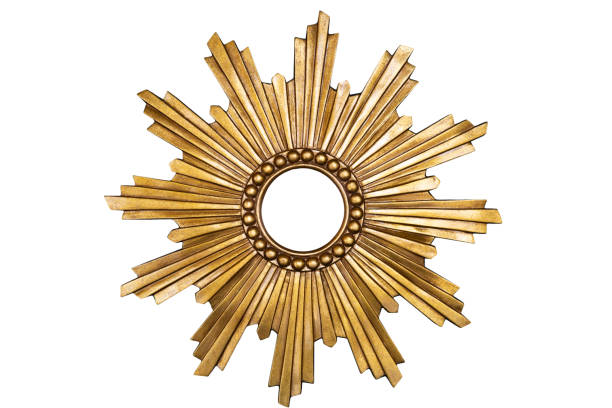 istock Golden vintage frame for painting or mirror 1295772609