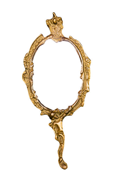 istock Golden vintage frame for painting or mirror 1295772630