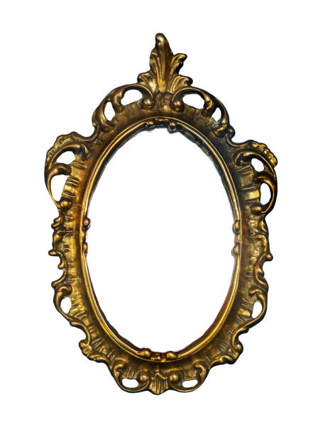 istock Golden vintage frame for painting or mirror 1295772636