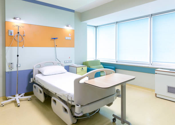 istock Private Hospital Room 1295782568