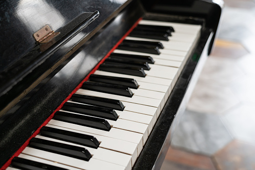 Piano close-up