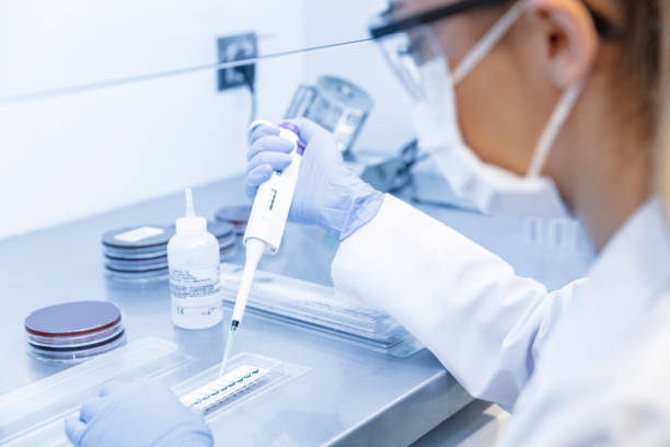 istock Female scientist working in the CDC laboratory 1295786831