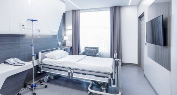 istock Private Hospital Room 1295787242
