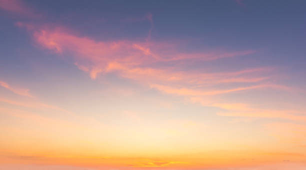 istock The sky with cloud beautiful Sunset background 1295787412