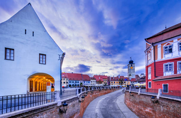 istock Lesser Square in Sibiu - Transylvania, Romania 1295788631