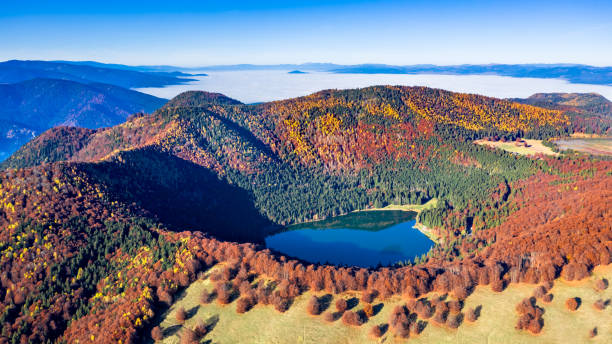 istock St. Ana's lake in Transylvania, Romania 1295788639