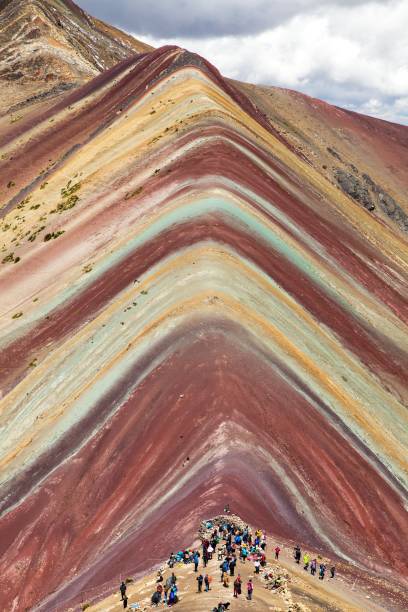 istock Rainbow mountains Andes near Cusco in Peru 1295788856
