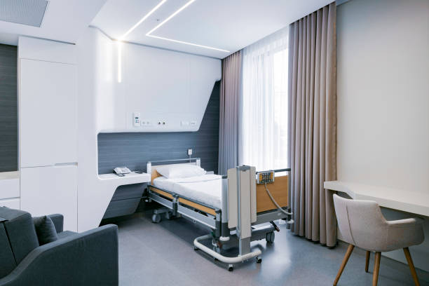 istock Private Hospital Room 1295789017