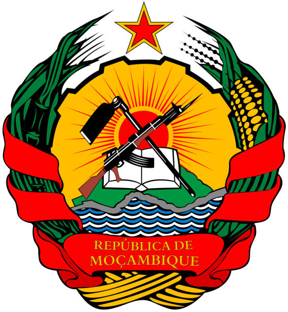 istock Coat of arms of Mozambique. 1295792436