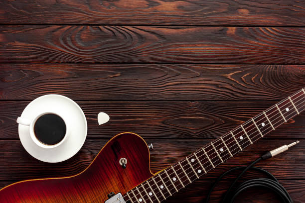 istock Beautiful electric guitar 1295793716