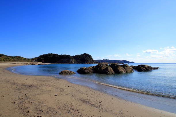istock Tatsukushi coast,Sakurahama beach,Winter (Tosashimizu City, Kochi Prefecture) 1295796995