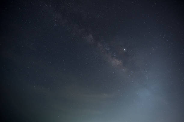 istock A star at nigh sky with cloudy at night time 1295799677