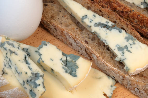 istock Grocery still life with blue cheese sandwich 1295799866