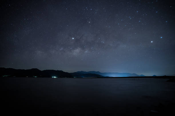 istock A star at nigh sky with cloudy at night time 1295800221