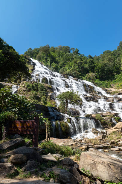 istock Waterfall and forest at Chiang Mai, Thailand Nov 2020. 1295803087