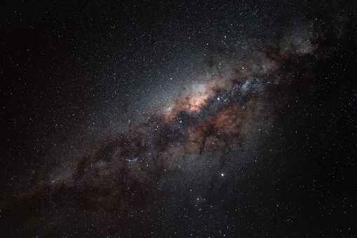 The galactic centre of the Milky Was as seen from Peru