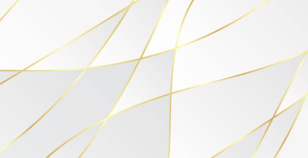 istock Abstract background with gold waves. Luxury paper cut background, golden pattern, halftone gradients, cover template, geometric shapes, modern minimal banner. 3d Vector illustration. 1295812037
