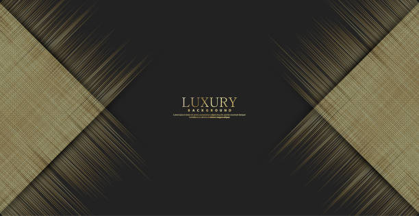istock Stripe pattern gold luxury color. Gold glitter stripes background. Abstract gold line texture. pattern vector illustration. 1295812042