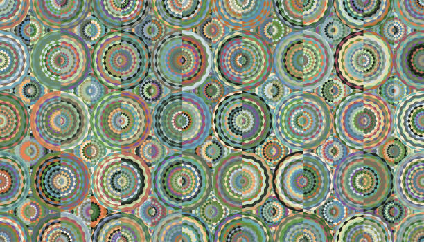 istock Ethnic Colorful Doodle abstract seamless geometric ornamental pattern Vintage oriental decorative elements background 1295813640