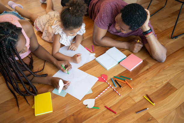 istock Family spending time together at home. 1295818740
