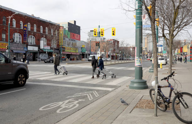 Toronto's Chinatown on Spadina Avenue